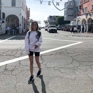 UO BDG painted tiger crew neck sweatshirt